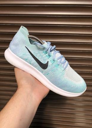 Nike free rn flyknit lv8 42.5р 27см кроссовки оригинал