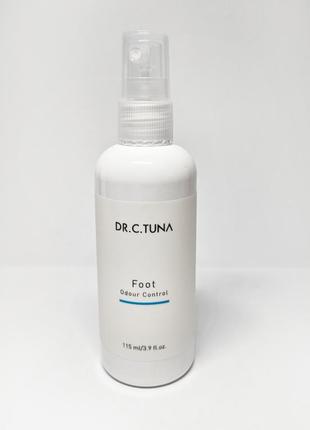 Спрей дезодорант для ніг dr.c.tuna foot odour control deodorizing foot spray farmasi фармасі 10003202 фото
