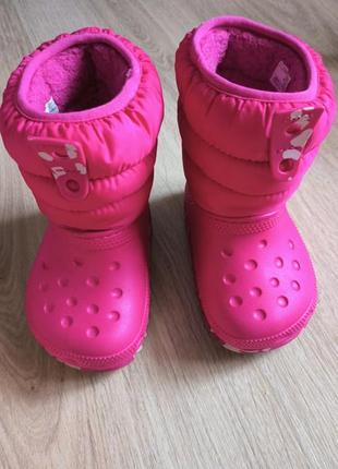 Зимние сапоги crocs с6