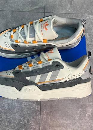 Унікальні чоловічі кросівки  в стилі adidas adi2000 адідас преміум люкс якості стильні молодіжні шкіряні з натуральної шкіри3 фото