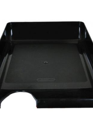 Лоток для бумаг buromax horizontal, black (bm.6000-01)