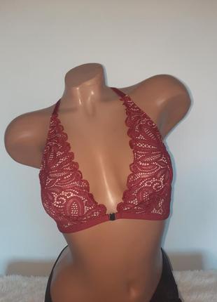 Бюстгалтер мережевний з зашпилкою спереді