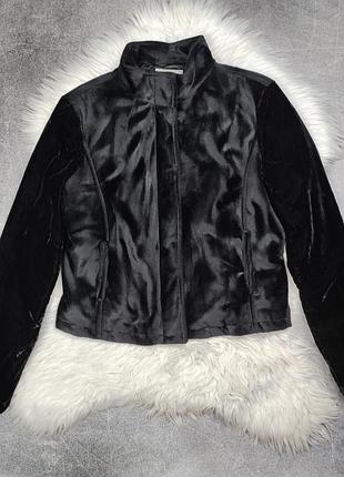 Куртка демісезонна оксамитова велюрова armani jeans
