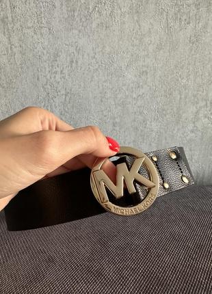 Чорний ремень michael kors