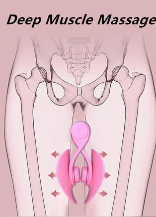 Тренажер багатофункціональний для м'язів таза pelvical floor trainer pink5 фото