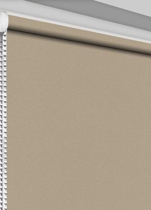 Рулонная штора тм "decosharm" роял 814 открытого типа латте