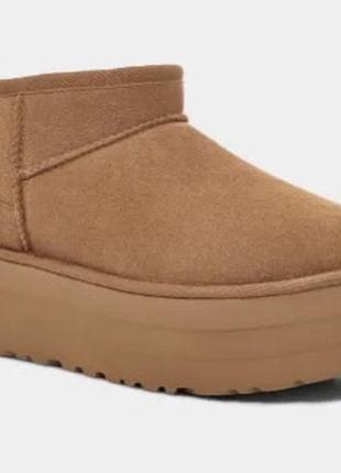 Ботинки сапоги угги ugg classic ultra mini platform размер 40 (us 9)