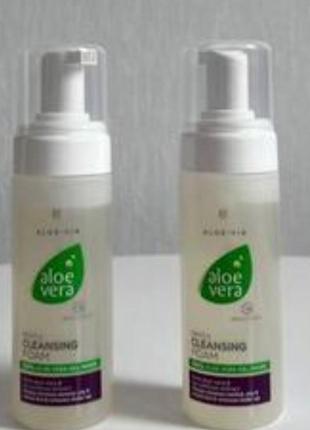Очищающая пенка алоэ вера 50% 150 мл lr ничевина