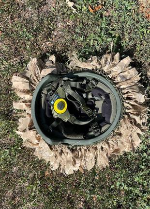 Тактичний кавер на шолом кікімора зсу , військовий чохол на каску маскувальний...