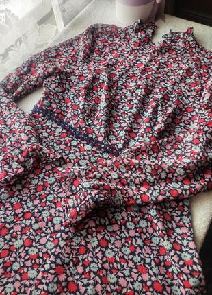 Платье в цветочный принт 3