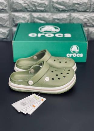 Чоловічі сандалі crocs classic хакі