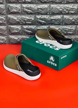 Мужские сандалии crocs literide4 фото