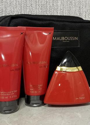 Mauboussin in red  подарочный набор для женщин (оригинал)