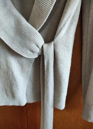 Кашемировый кардиган с merino wool шерстяная кофта с ангорой5 фото