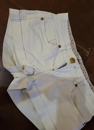 Шорты шортики короткие нихкая посадка джинсовые коттон маленькие 6 34 34 xxs xs1 фото