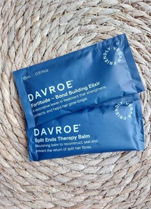 Питательный бальзам для восстановления davroe split ends therapy balm 15 ml2 фото