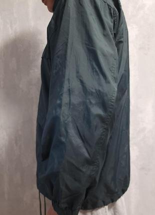 Вітровка для чоловіка, розмір 50-52, темно зелений колір.3 фото
