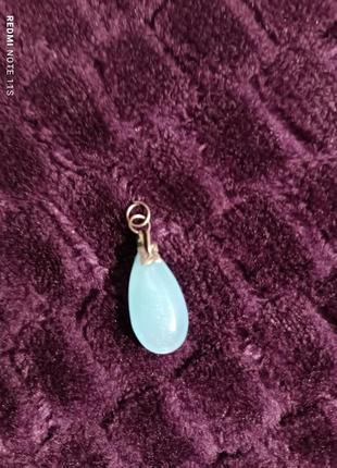 Кулон лунний камінь