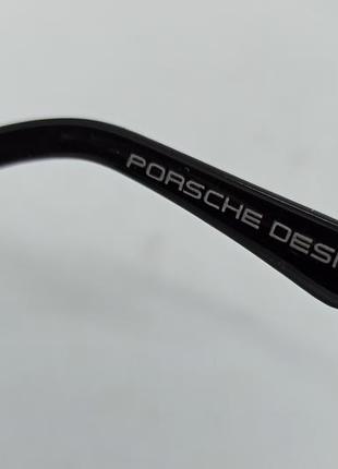 Porsche design очки мужские солнцезащитные черные матовые поляризированые4 фото