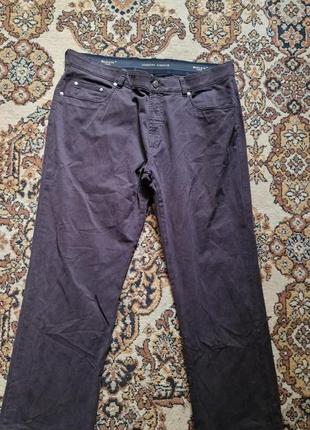 Фирменные теплые демисезонные зимние стрейчевые джинсы bexleys man,размер 36-38.