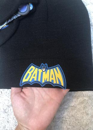 Набор шапка и варежки batman3 фото