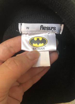 Набор шапка и варежки batman2 фото