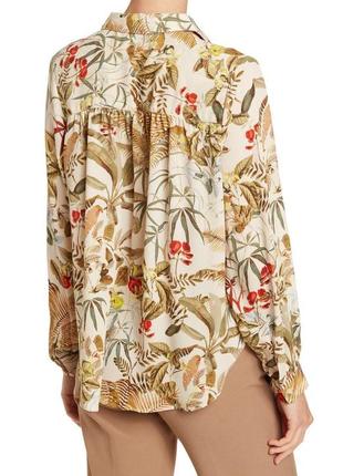 Сорочка в рослинний принт 46-50 h&m2 фото