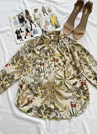 Сорочка в рослинний принт 46-50 h&m5 фото