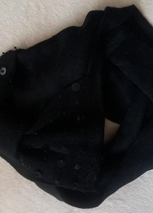 Шарф с бантом 2