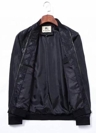 Куртка ветровка мастерка мужская черная турция / курточка вітровка чоловіча чорна5 фото
