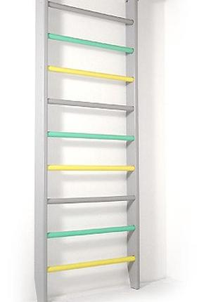 Шведская стенка деревянная детская разноцветная для детей и взрослых из сосны с...