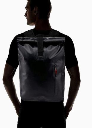 Водонепроницаемый рюкзак 20l a-lab model a waterproof backpack rolltop черный6 фото