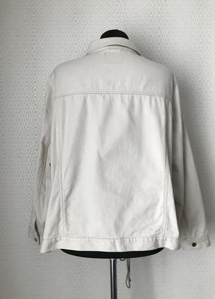 Стильная джинсовая куртка песочного цвета от yessics (c&a), размер 56, укр 62-64-663 фото