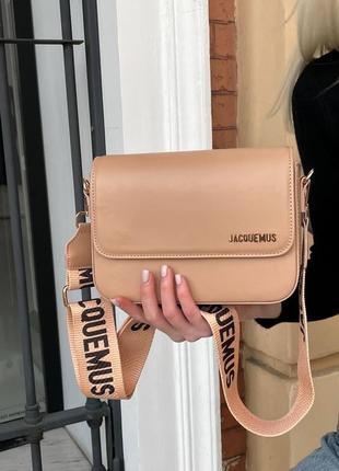 Женская сумка из эко-кожи jacquemus молодежная, брендовая сумка