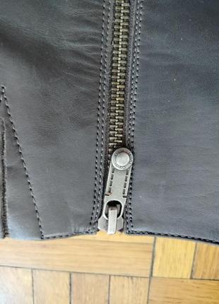 Кожаные сапоги