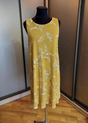 Желтое платье h&amp;m2 фото