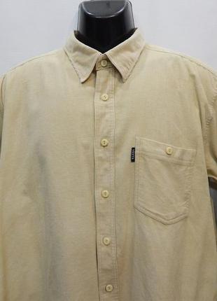 Чоловіча тепла вельветова сорочка з довгим рукавом vesta р.52 082rtx (тільки в зазначеному розмірі,3 фото