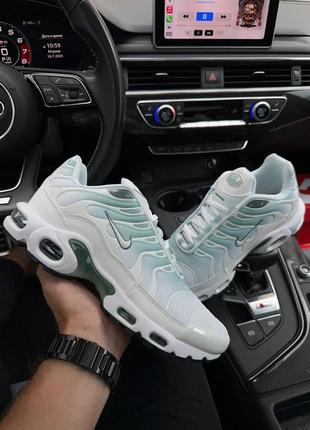 Мужские кроссовки nike air max tn plus white mint