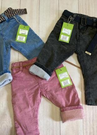 Джинсы детские туречки, утепленные джинсы, штаны на флисе, яркие брюки туречева, джинсы на мальчика, джинсы на девочку