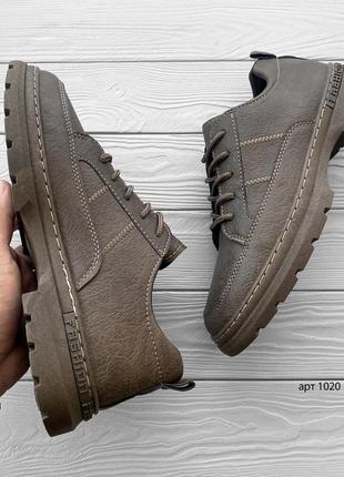 Мужские туфли oxford brown / 406 фото