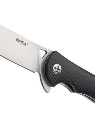 Нож складной панцирь 2, со стальной клипсой и темлячным отверстием для удобного ношения3 фото