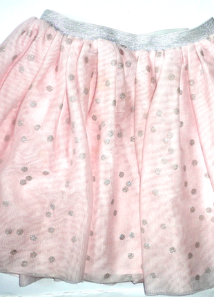 Фатиновая юбка пышная h&m 6-7 лет (т.52-90, дл.35)1 фото