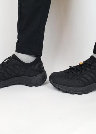 Зимові кросівки термо-чорної merrell ice cup black. напівчеревики на зиму для чоловіків мегол айс кап4 фото