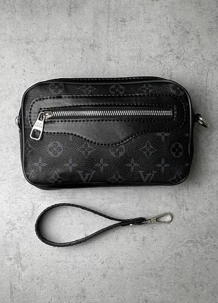 Клатч louis vuitton чорний