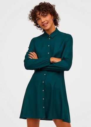 Новое платье h&m из натуральной ткани