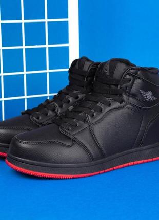 Кросівки стіллі аеросміт, чорно-червоний