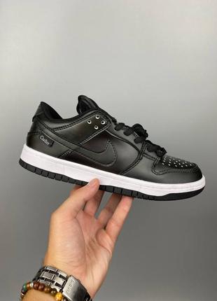 Жіночі кросівки nike sb dunk low civilist найк сб данк черные