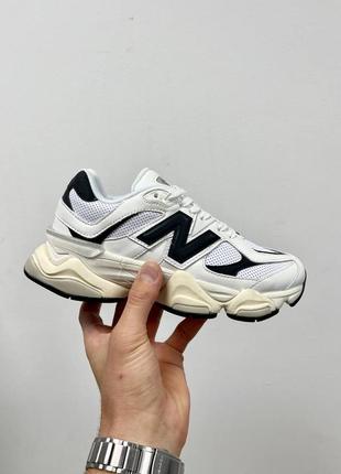 Кроссовки new balance 9060 white black