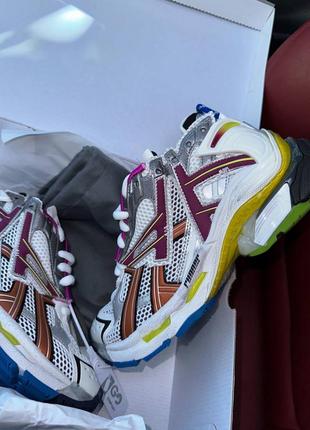 Круті люксові кросівки runner trainer multicolor6 фото