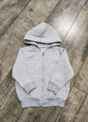 Толстовка, кофта на блискавці, easy wear, р. 86-92, 18-24міс.
